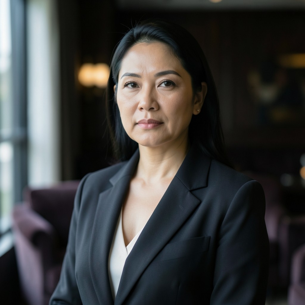Portrait of Pichaya Sornsakul in a calm professional setting